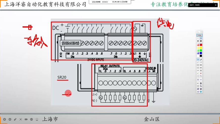 工厂车间PLC设备数据采集网关接线示意图