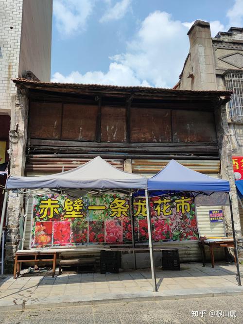 近代现代重要史迹景区门口违规售假摊位