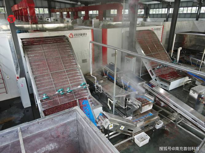 工业网带式干燥炉内部结构实拍图