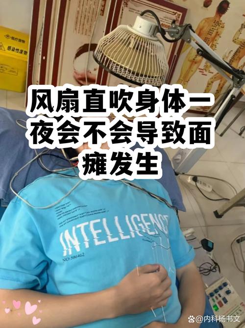 错误直吹人体的家用落地风扇场景