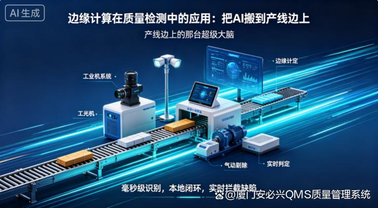 边缘AI质检的坑：实验室99%，产线先掉到80%