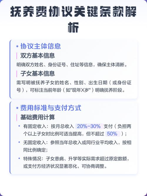 一次性给付抚养费协议关键条款漏洞标注图