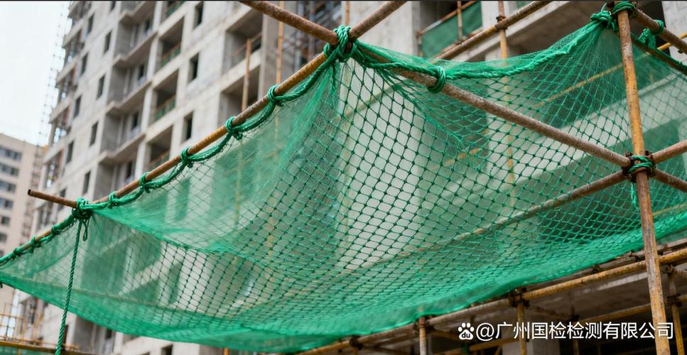 建筑工地密目式安全立网不合格检测对比照片