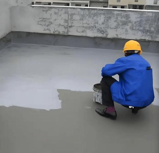 家装墙面聚合物防水施工过程图