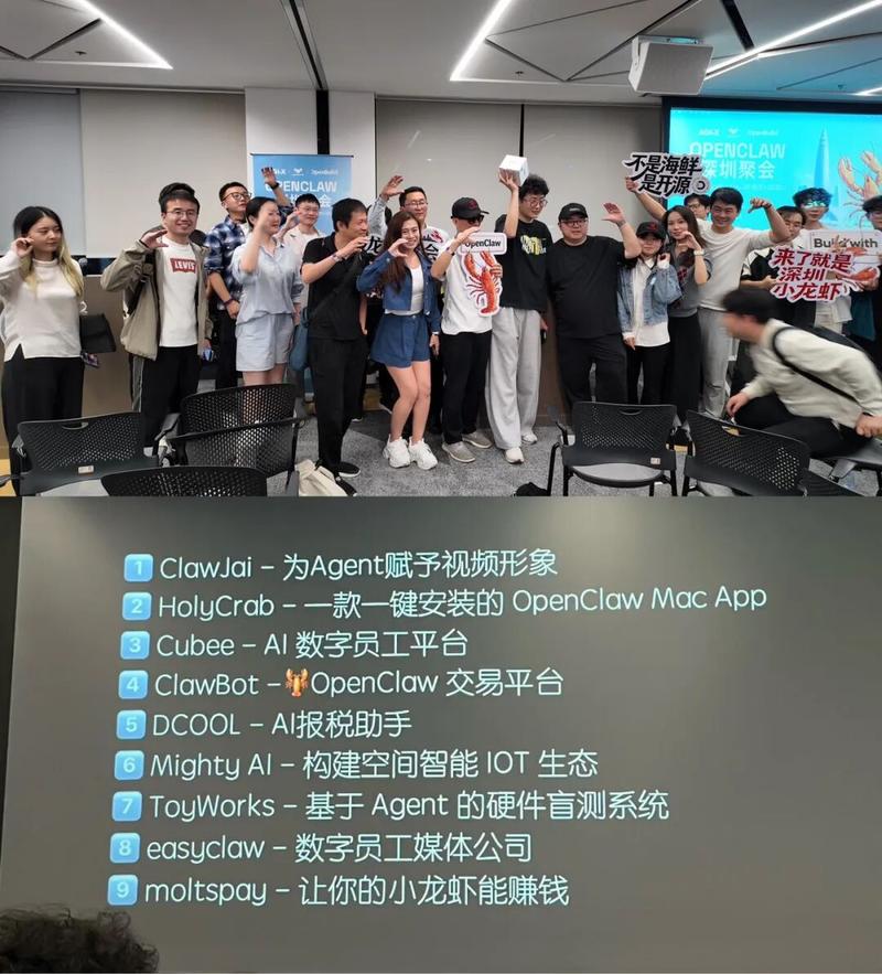 开源社区开发者线下交流聚会场景