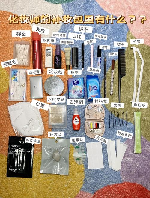 新娘婚礼应急补妆包必备物品清单