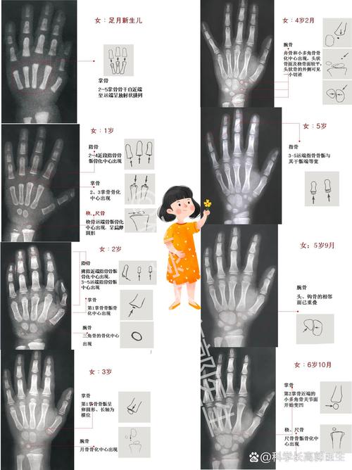 儿童骨龄检测与生长发育评估过程