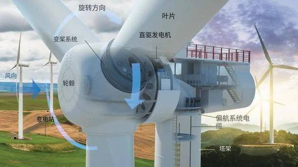 风力发电机叶片内部结构碳纤维铺层图