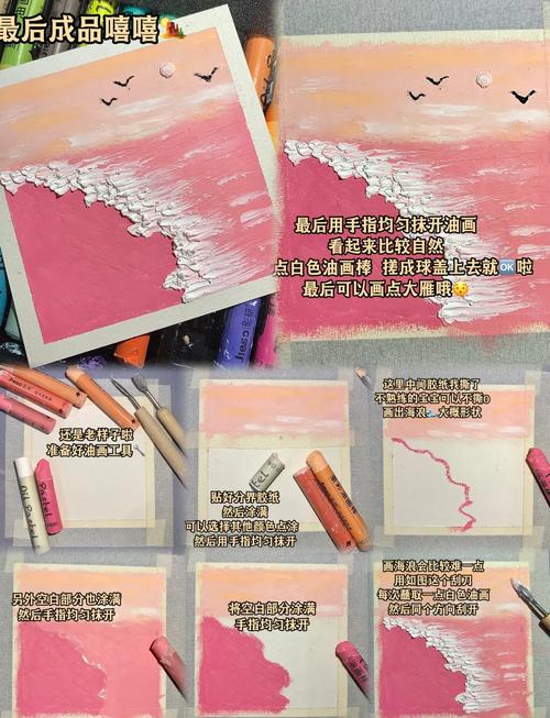 油画临摹作品背面标注说明示意图