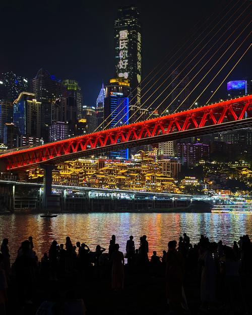 重庆江北嘴夜景