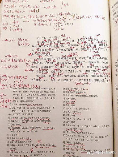 备课本上的旧批注