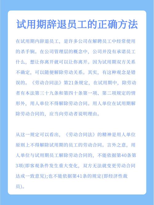 劳动法关于试用期辞退的法定情形图解