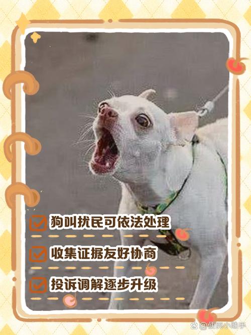 狗狗对着单元楼入户门吠叫标记领地