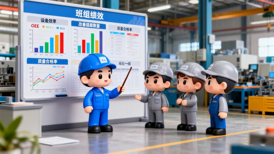 制造企业班组正向经验分享会现场
