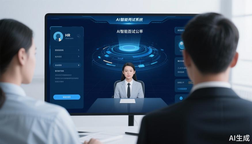 央企招聘线上AI面试系统界面