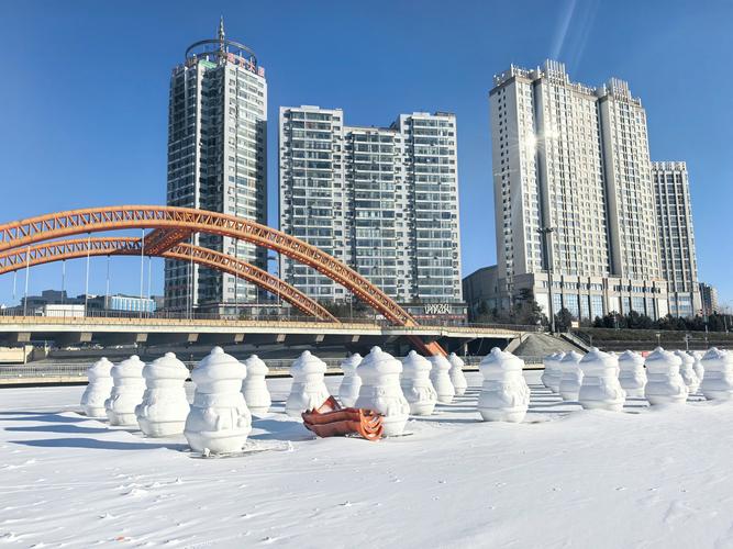 延吉雪景长曝光