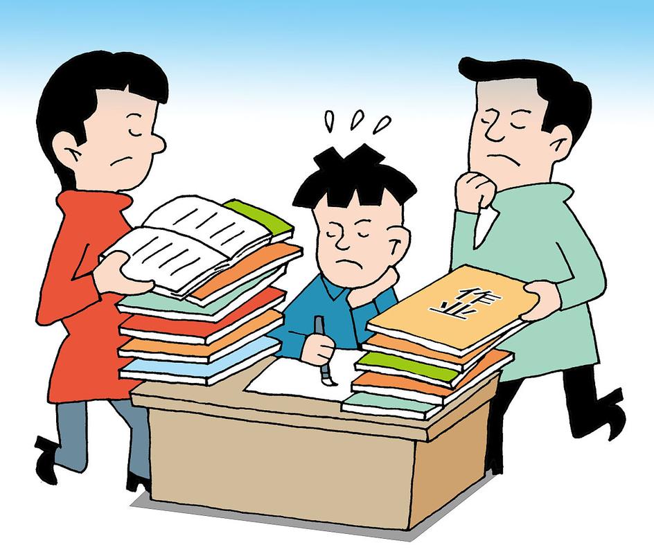 孩子承受考试压力同伴比较
