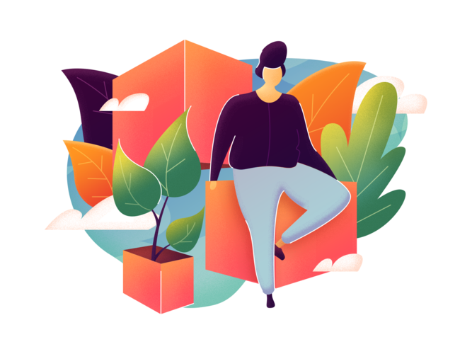 插画创作PS分层源文件截图