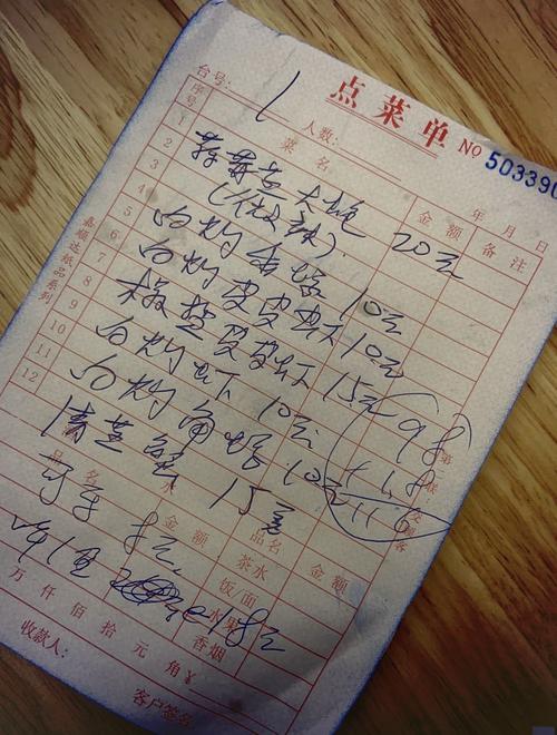 手写沾卤汁菜场菜价牌 手机端OCR识别界面