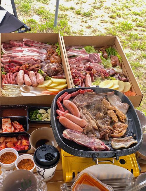户外野餐健康食材份量搭配参考图