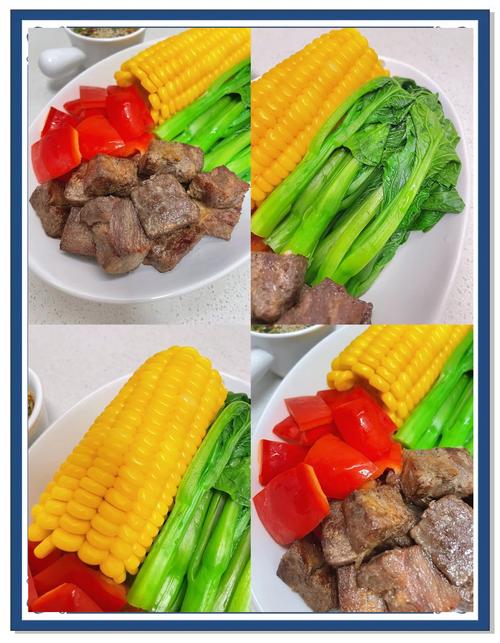 假期餐桌均衡饮食蔬菜肉类搭配参考图