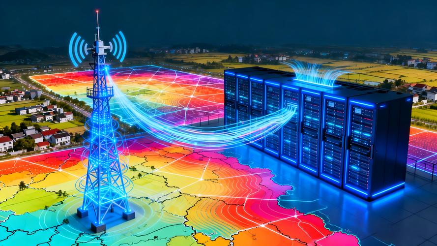 5G基站智能超表面商用外场测试图