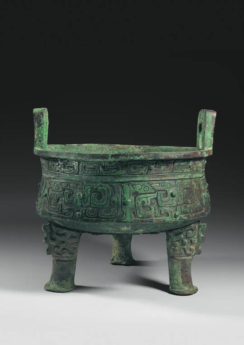 中国古代司南青铜模型特写