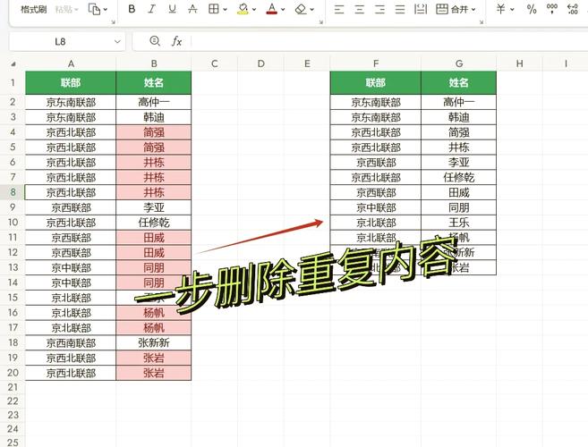 SEO同页重复内链去重操作示意图