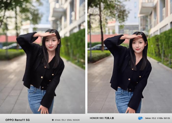 手机长焦镜头人像模式虚化效果图