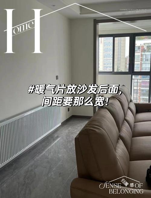 错误安装沙发背后暖气片实拍图