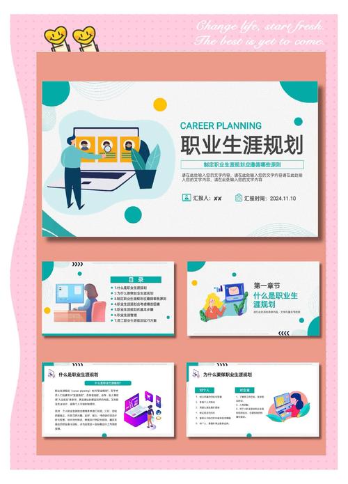 高中职业规划课岗位资料教学PPT实拍