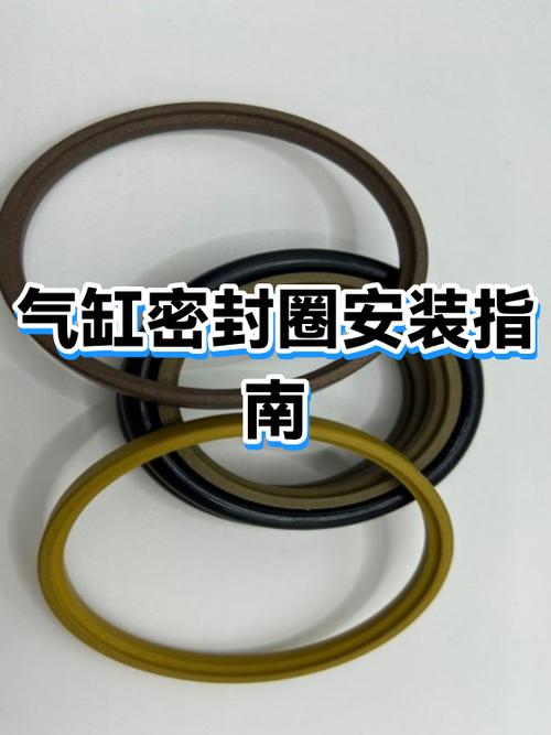气缸密封圈磨损对比示意图