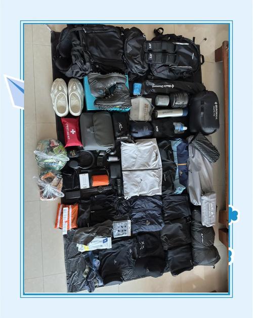 徒步减负思路 背包称重整理装备