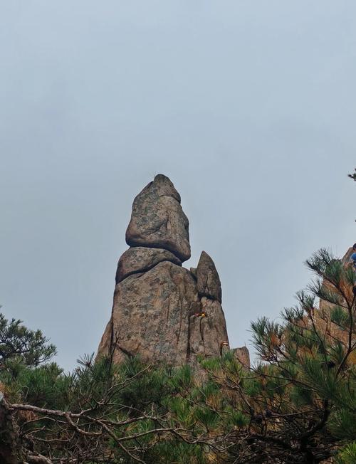 南漳观音岩石林漫山怪石景观