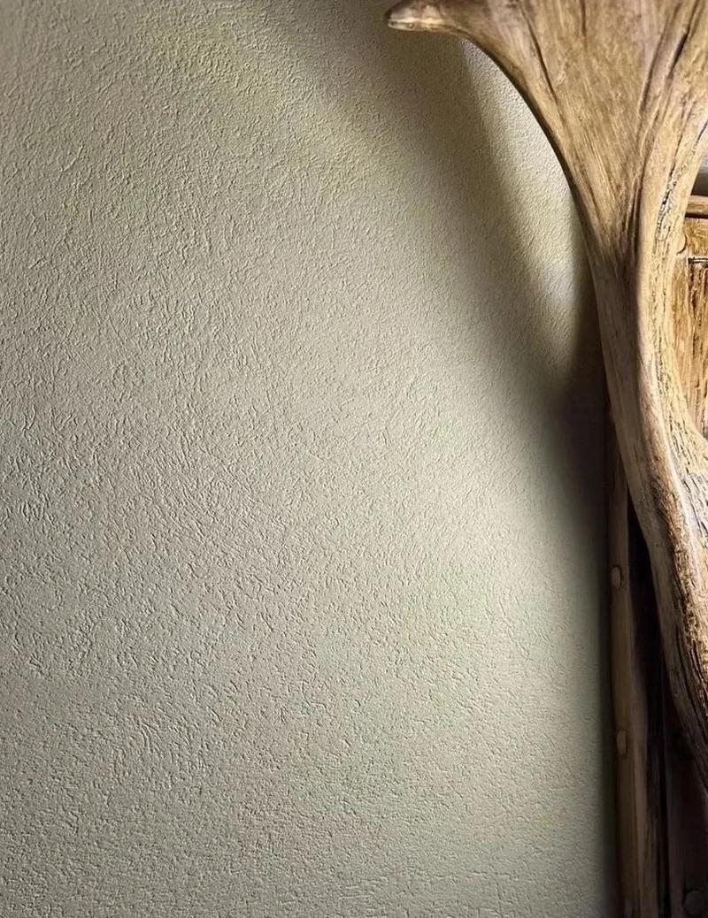 侘寂风墙面艺术涂料纹理细节