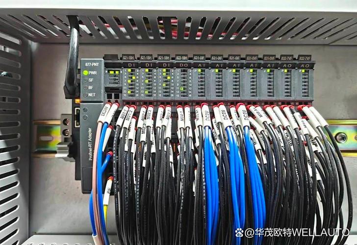 汽配机加工车间系统集成IO接口分配实景图