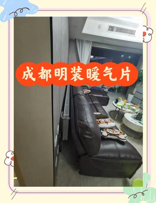 被定制沙发遮挡的错误安装暖气片实景