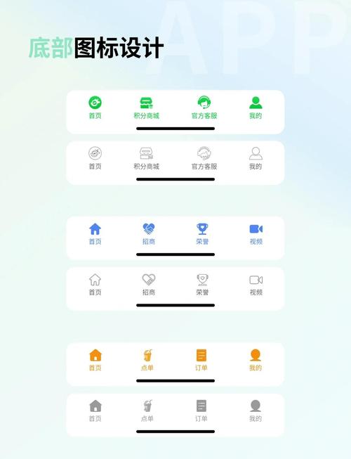 小程序底部导航栏调整前后界面对比