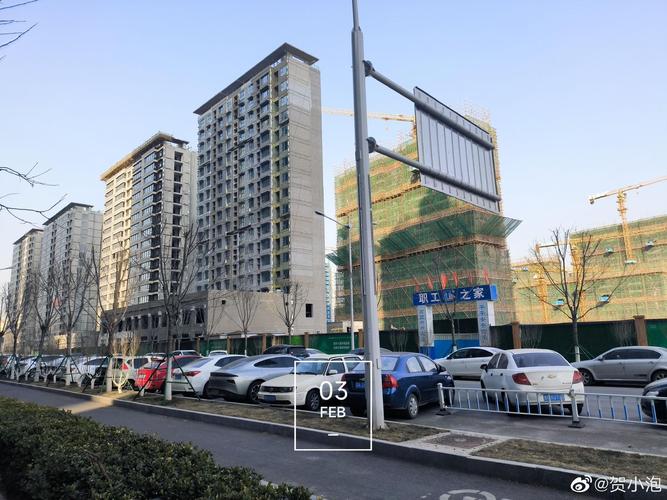 南京新建楼盘冬季上午九点挡光实拍