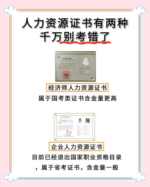 人力资源管理师证书实物与备考资料