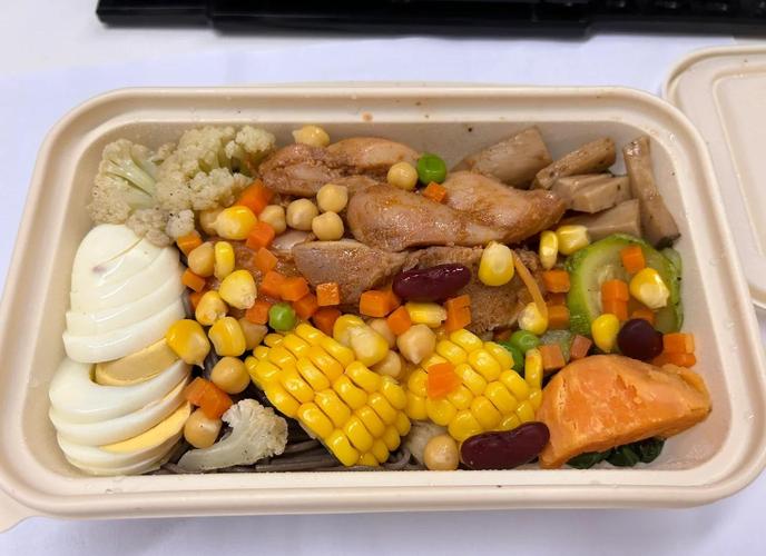 上班族外卖减肥餐挑选实拍