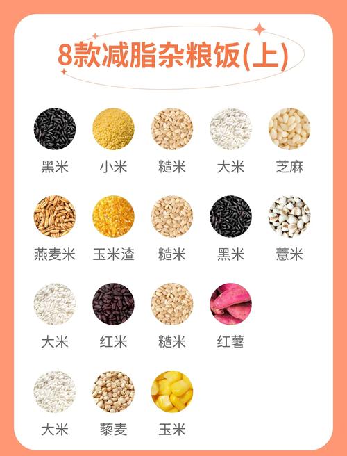 减脂期适合吃的全谷物碳水合集
