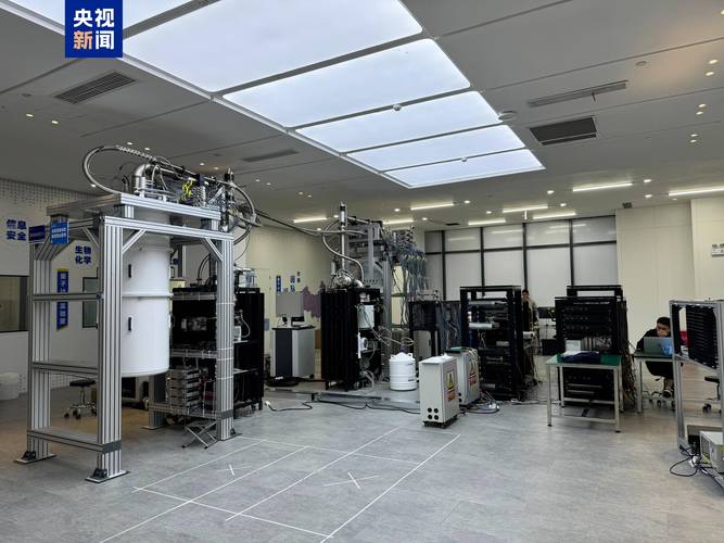 中国本土超导量子计算芯片实验室内部实拍