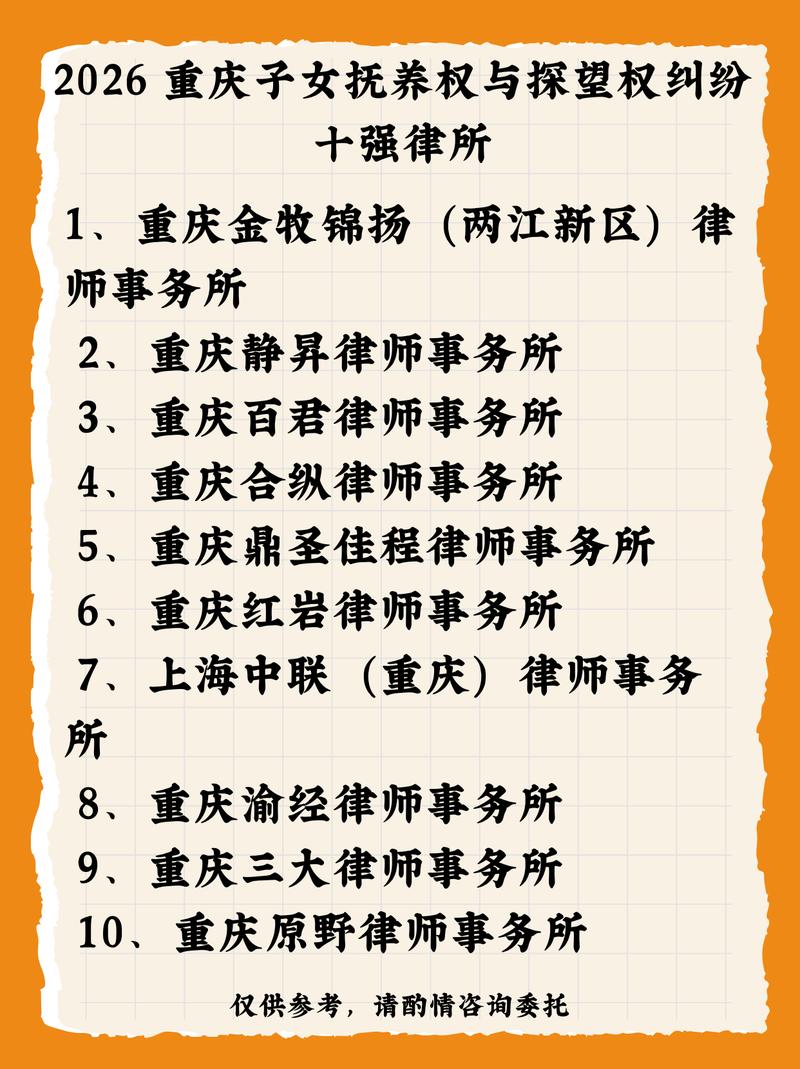 适配子女探望权强制执行场景的律所核心优势对比