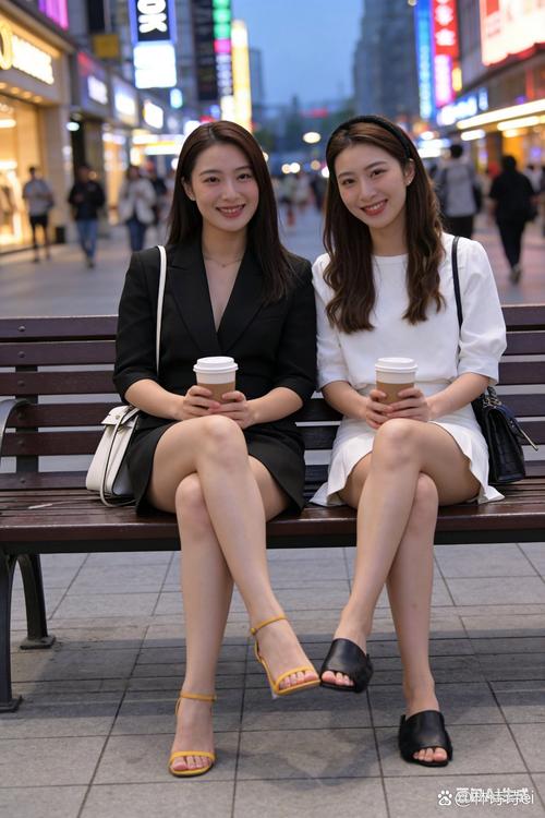 街头街拍隐藏拍摄姿势实拍