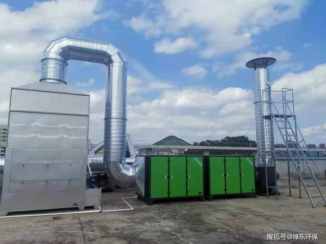 温州家具厂喷漆房废气处理安装现场图