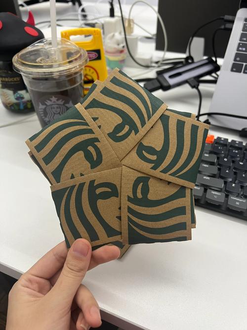 星象图案模块杯垫组合
