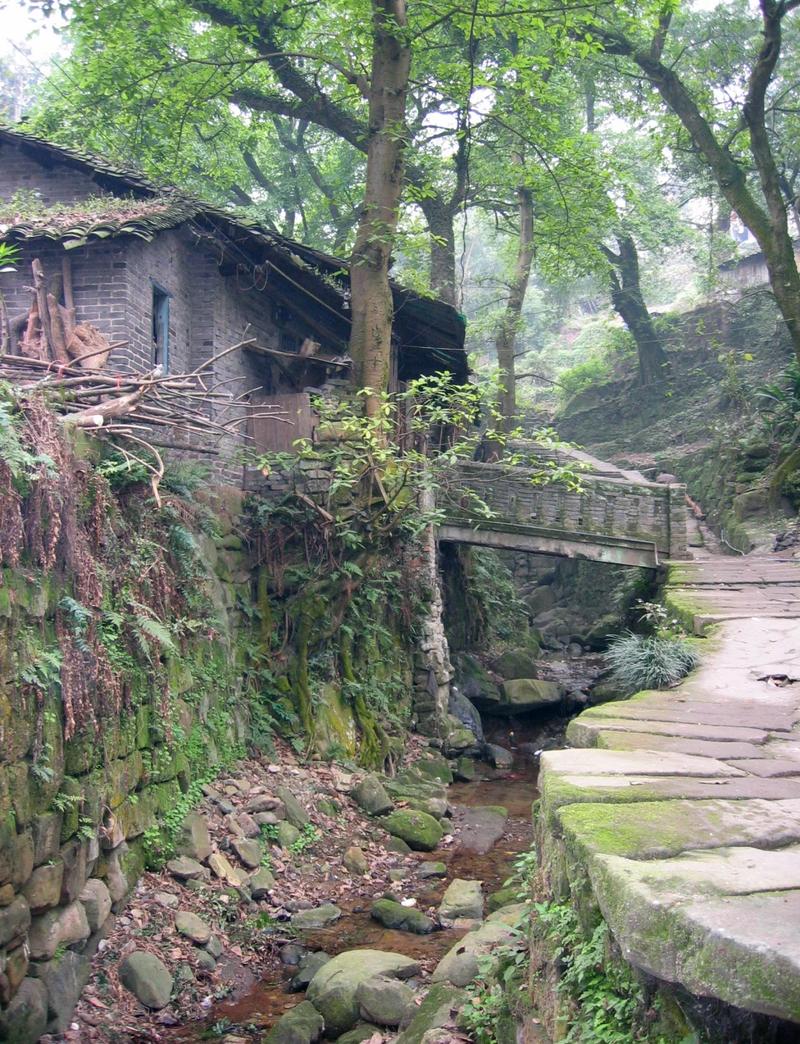 金刚碑古村青石板路