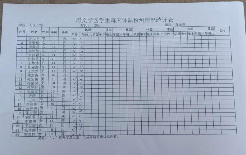 项目式学习学生校园连廊测量温度记录场景