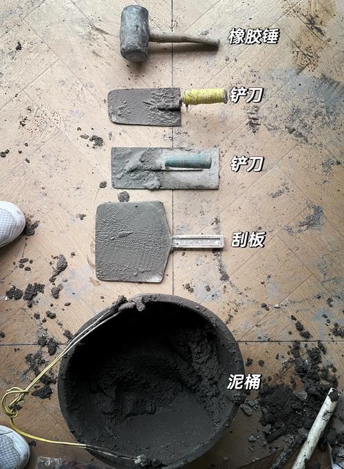 瓷砖薄贴法工具原料